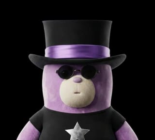 Bear with hat