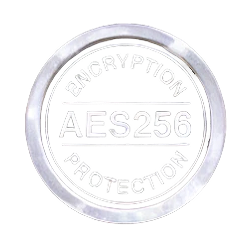 256-bit AES encryption